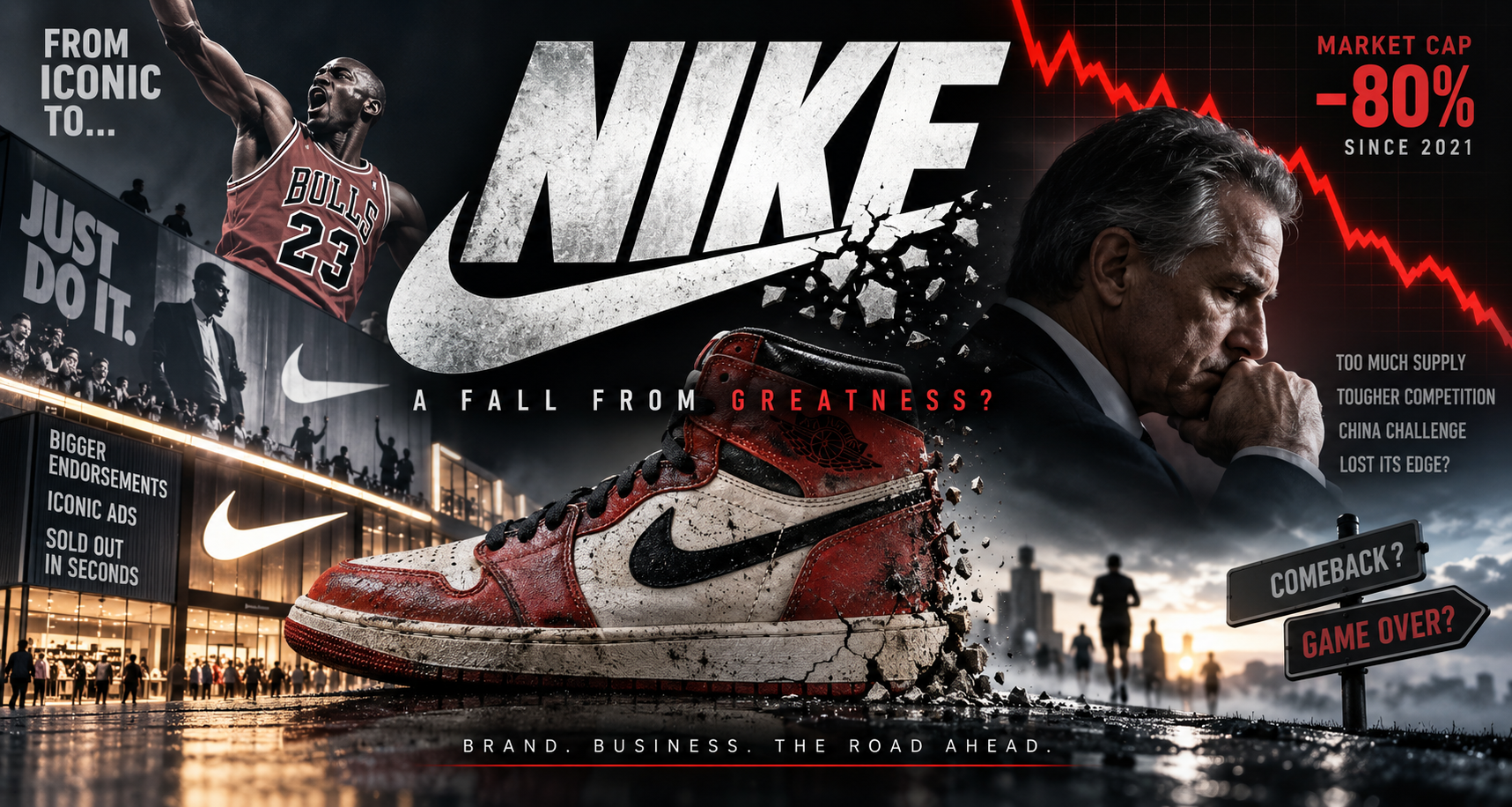  Nike is in Trouble — What Went Wrong?